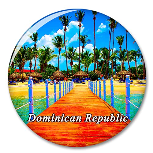 Dominikanische Republik Kühlschrankmagnet Dekorativer Magnet Aufkleber Reise Souvenir Sammlung Tourist Stadt Geschenk Whiteboard Küche von COBREW