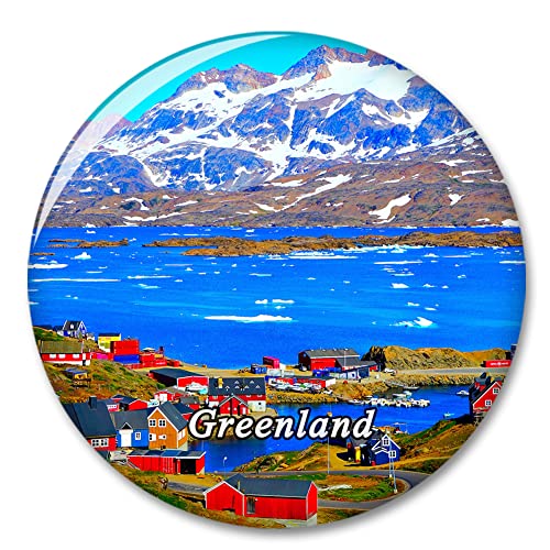 Greenland Tasiilaq Kühlschrankmagnet Dekorativer Magnet Aufkleber Reise Souvenir Kollektion Tourist City Geschenk Whiteboard Küche von COBREW