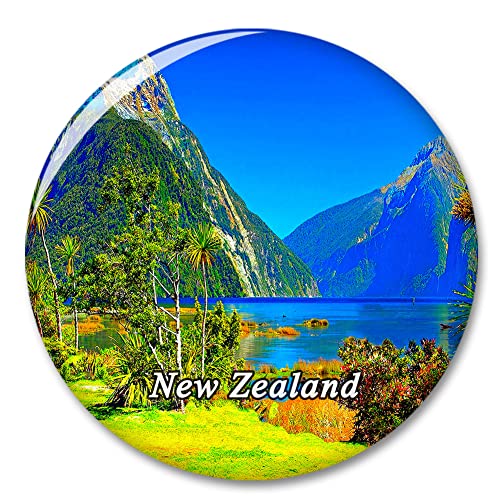 Neuseeland Milford Sound Mitre Peak Kühlschrankmagnet Dekorativer Magnet Aufkleber Reise Souvenir Kollektion Tourist City Geschenk Whiteboard Küche von COBREW