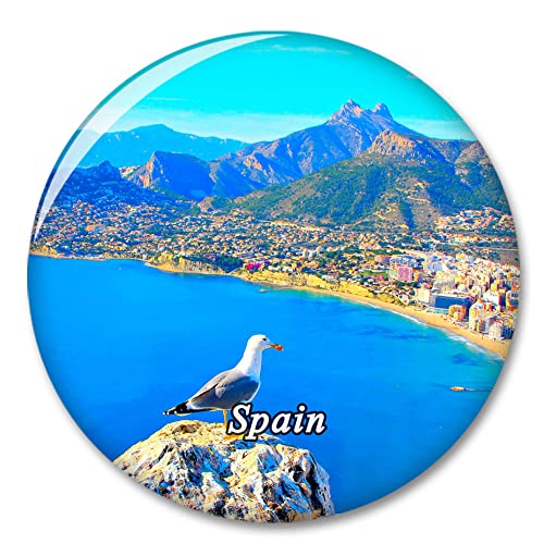 Spanien Möwe Calpe Alicante Kühlschrank Kühlschrank Magnet Dekorative Magnet Aufkleber Reise Souvenir Kollektion Tourist City Geschenk Whiteboard Küche von COBREW