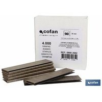 Cofan - Heftklammerbox 90/30 mm (4.000 Stück) von COFAN