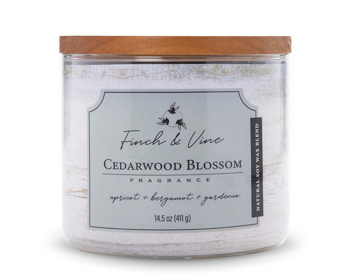 COLONIAL CANDLE Duftkerze Duftkerze Cedarwood Blossom - 411g (1.tlg) von COLONIAL CANDLE