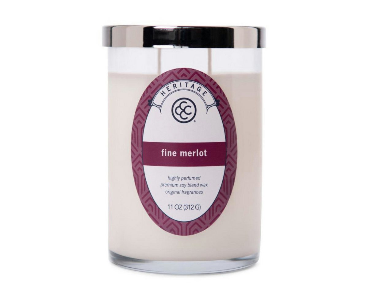 COLONIAL CANDLE Duftkerze Duftkerze Fine Merlot - 312g (Einzelartikel) von COLONIAL CANDLE