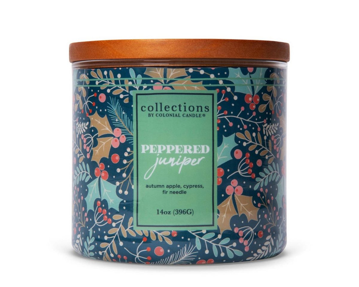 COLONIAL CANDLE Duftkerze Duftkerze Peppered Juniper - 411g (1.tlg) von COLONIAL CANDLE