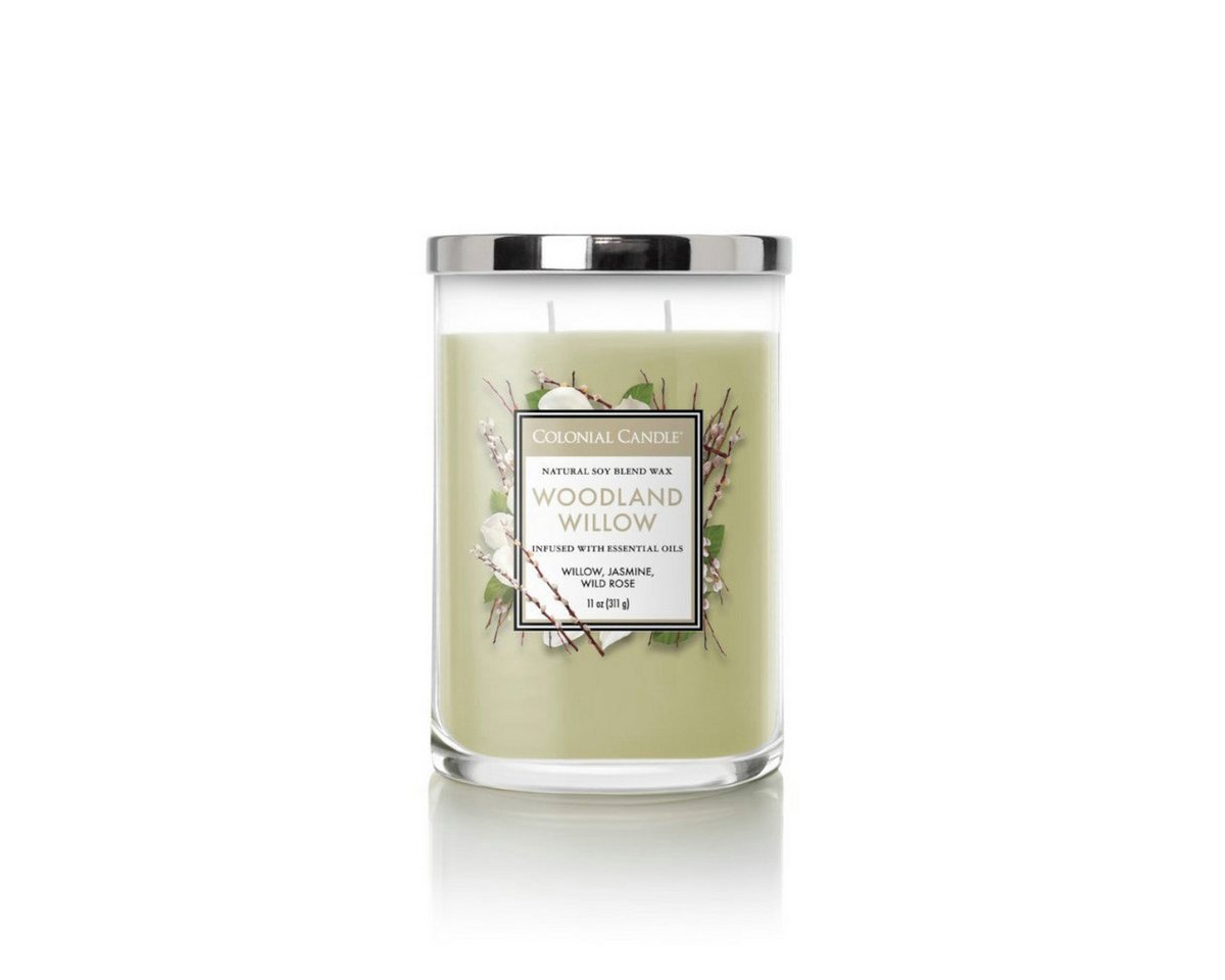 COLONIAL CANDLE Duftkerze Duftkerze Woodland Willow - 311g (1.tlg) von COLONIAL CANDLE