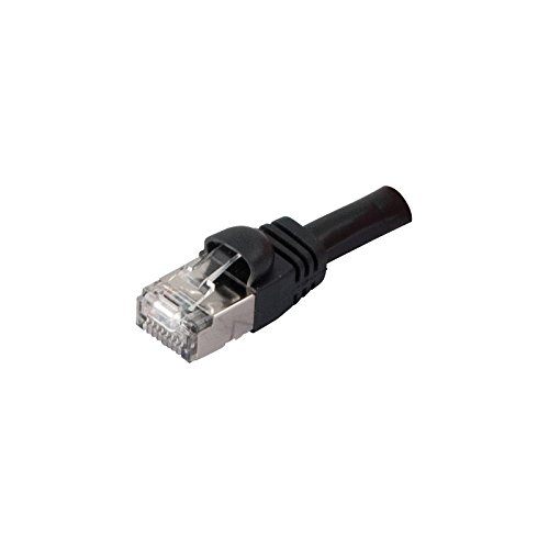 CONNECT 1 m Full Kupfer cat. 6 S/FTP, snagless, VoIP Patch Cord – Schwarz von EFB-Elektronik