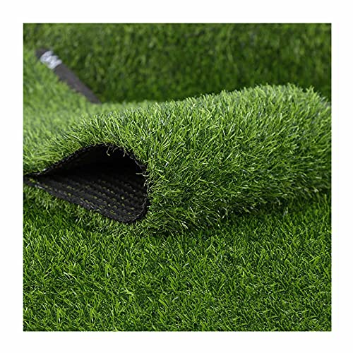 Gazon artificiel de jardin d'herbe synthétique de 30mm, tapis de tapis de fausse pelouse verte,Com von CQQRCULW