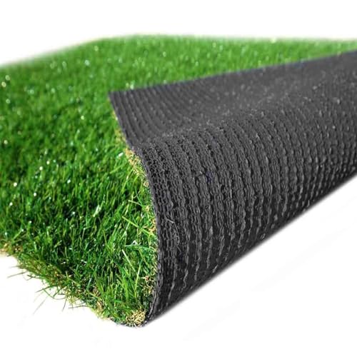 Tapis d'herbe d'extérieur, gazon artificiel naturel réaliste, faux tapis d'herbe avec trous de Drainage, tapis d'herbe de jardin pour chien de compagnie von CQQRCULW