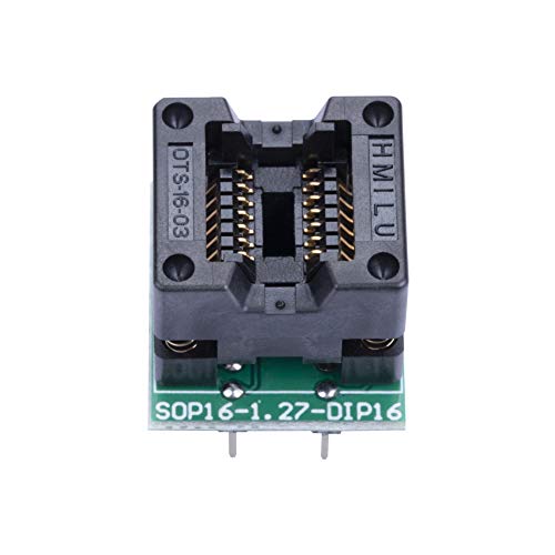 CQRobot Programmer Adapter SOP16 to DIP16, Pitch 1.27mm OTS-16-1.27-03, IC Programmer Adapter for SOP Package. von CQRobot