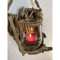 Treibholz Wandkerzenhalter Treibholz Wandkerzenhalter von CREAFLEURETTE