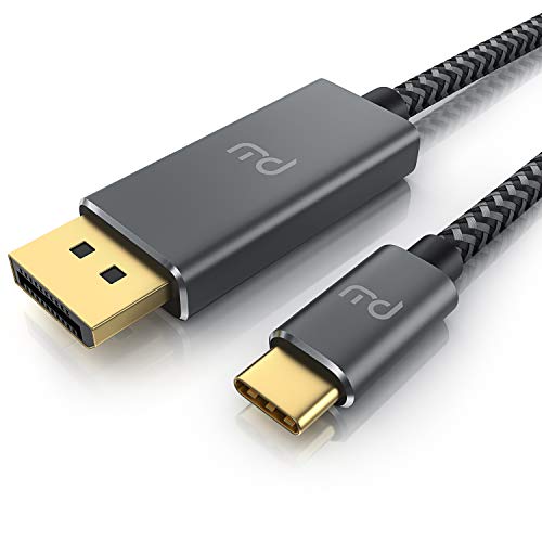 8K USB C auf Displayport Kabel 1m – UHD 3840 x 2160 @ 120 Hz – USB Typ C zu DP Konverter – Thunderbolt 3 Kompatibel MacBook Pro 2020 2019 2018 MacBook Air iPad Pro 2020 2018 XPS15 Surface Book von CSL-Computer