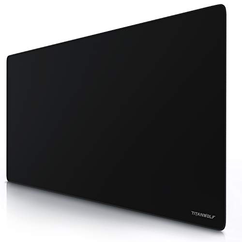 Titanwolf- Übergröße Mauspad Gaming Titanwolf 1200x600mm XXXL Mousepad groß mit Motiv Tischunterlage Large Size - verbessert Präzision und Geschwindigkeit XXL z.B. für Logitech Maus und Tastatur von CSL-Computer