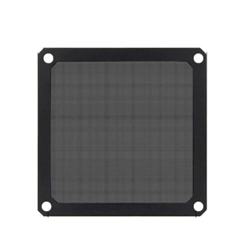 PC Staubfilter Magnetischer Rahmen-Mesh-Staubfilter, 8–14 cm, staubdicht, Netzabdeckung, Netzschutz for PC-Desktop-Gehäuse, Lüfterleistung für Computer PC-Gehäuse(Black 12CM) von CSSHNL