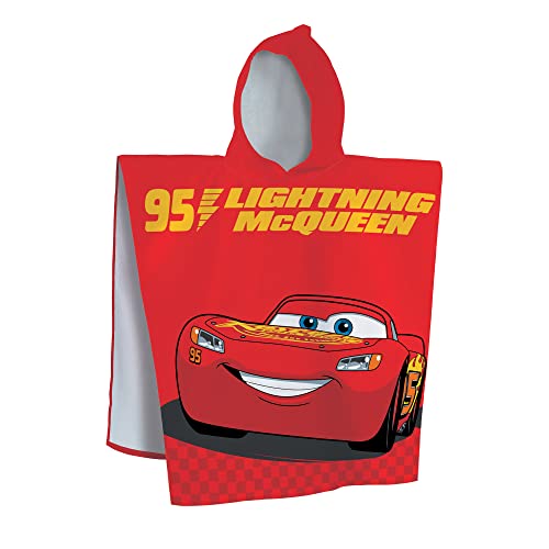 Disney Home Cars 95 Badeponcho 60x120 cm von CTI