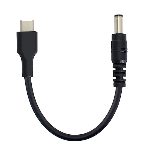 CY Kabel USB 3.1 Typ C USB-C auf DC 5V 5.5.2.5mm Stecker Verlängerung Ladekabel für Handy Tablet von CY