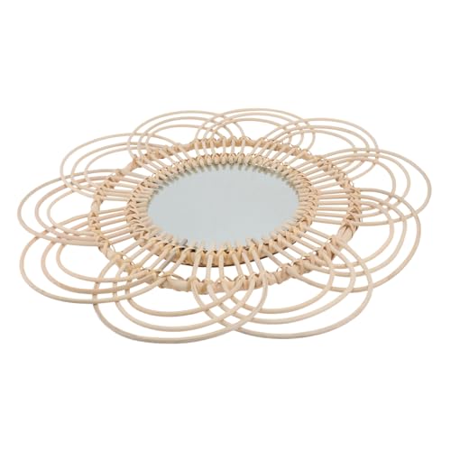 Cabilock Wandspiegel Rattan Geflochtene Dekoration Handgefertigt Khaki Eleganter Wandschmuck Praktisch Langlebig Für Wohnzimmer Schlafzimmer Badezimmer Cabilock Wandspiegel Rattan Geflochtene Dekoration Handgefertigt Khaki Eleganter Wandschmuck Praktisch Langlebig Für Wohnzimmer Schlafzimmer Badezimmer von Cabilock