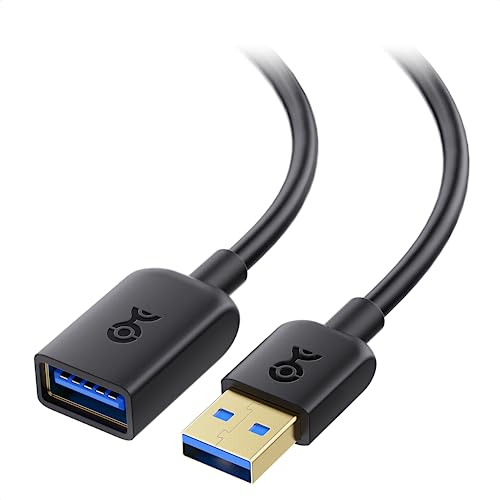 Cable Matters USB 3.0 Verlängerung 1m (USB Verlängerung 1m, USB Kabel Verlängerung, USB Xxtender/USB Extension) in Schwarz - 1 Meter von Cable Matters