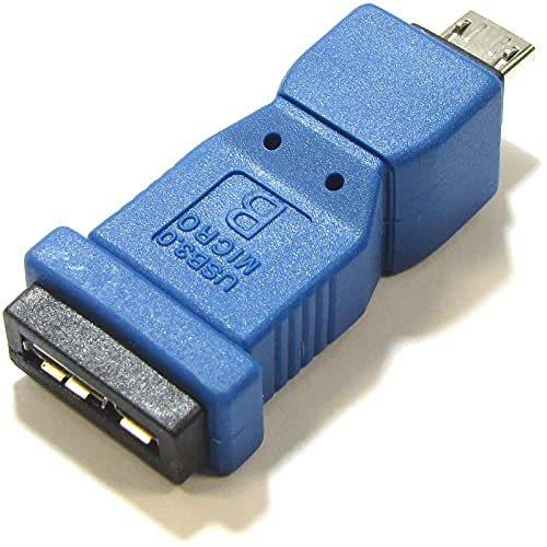 Cablematic - Adapter USB 3.0 auf USB 2.0 (Micro-USB-AB MicroUSB A weiblich zu männ von CABLEMATIC