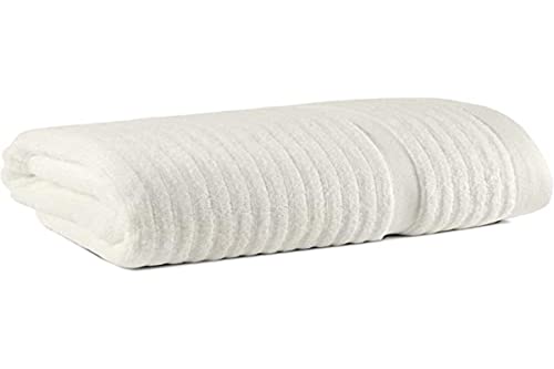 Caleffi Stripe Badetuch, Baumwolle, Creme, 100 x 150 cm, 73866, Caleffi von Caleffi