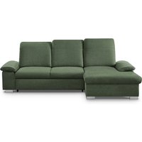 CALIZZA INTERIORS Ecksofa "Moli 2 L-Form", Bettkasten, Schlaffunktion, Kopfteilverstellung, Sitztiefenverstellung von Calizza Interiors