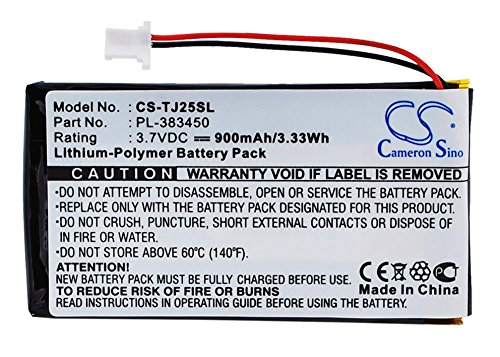 Cameron Sino CS-TJ25SL Lithium-Polymer Battery Pack 900mAh/3.33Wh von Cameron Sino