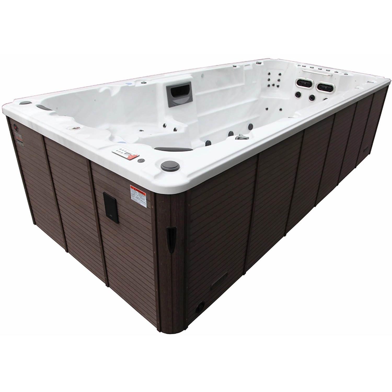 Canadian Spa Whirlpool Swim Spa St. Lawrence 1370 mm x 5000 mm x 2280 mm von Canadian Spa