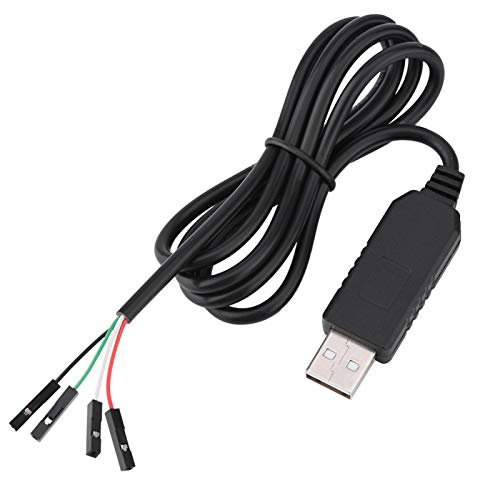 Candeon USB zu TTL Konverter serielle Kabel, PL2303HX RS232 USB zu TTL Seriell Adapter Serielles USB-zu-TTL-Kabel USB zu COM/TTL Serielles Adapterkabel STC Downloadkabel with 95cm langes Kabel von Candeon