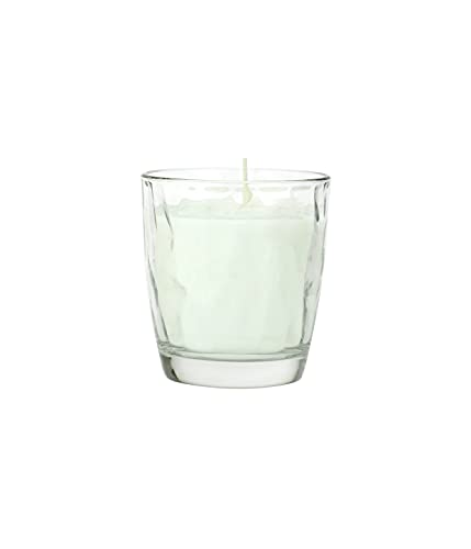 Candle Factory Diamond Candle - Duftkerzen aus pflanzlichem Stearin, gegossen in hochwertige Trinkgläser, Kerzenkollektion Tagtraum, Duft: weißer Pfirsich & Rosenblüte von Candle Factory