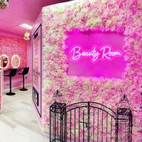 Beauty Room Leuchtreklame, Benutzerdefinierte Salon Neon Schild, Schlafzimmer Wohnkultur, Party Wohnheim Wandschild, Schönheitssalon Wandkunst von CandyledneonsignShop