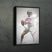 Joe Montana Poster San Francisco 49Ers Nfl Gerahmte Wand Kunst Home Decor Leinwand Druck Kunstwerk von CanvasMiracle