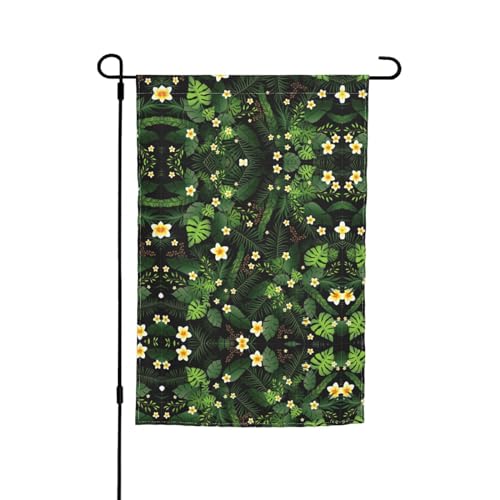 Hawaiianische Gartenflaggen, 30,5 x 45,7 cm, doppelseitiger Druck, dekorative Flaggen für Außendekoration für alle Jahreszeiten von CarXs
