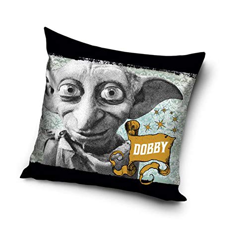 Harry Potter Kissenhülle Kissenbezug 40x40 cm (Dobby 192002) von Carbotex