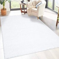 Carpet City Hochflor-Teppich "City Shaggy", rechteckig, Robuster Langflor Teppich uni, besonders flauschig weich von Carpet City