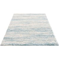 Carpet City Hochflor-Teppich "Pulpy 524", rechteckig, besonders weich, Meliert, ideal für Wohnzimmer & Schlafzimmer von Carpet City