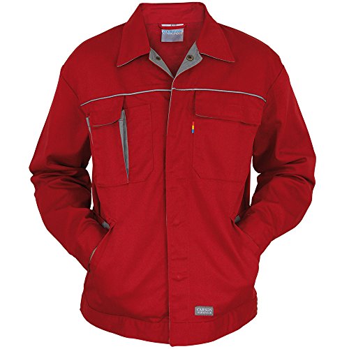 Carson Contrast Arbeitsjacke, 1 Stück, 48, rot/Grau, CC710.RTG von Carson Contrast