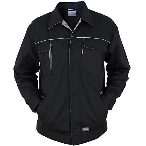 Carson Contrast Arbeitsjacke, 1 Stück, 54, schwarz/Grau, CC710.SG von Carson Contrast