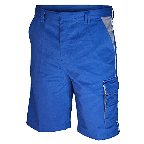 Carson Contrast Arbeitsshorts, 1 Stück, 52, royal/grau, CC709S.RYG von Carson Contrast