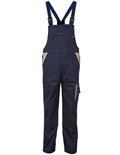 Carson Contrast Latzhose, 1 Stück, 29, deep navy/grau, CC726.MG von Carson Contrast