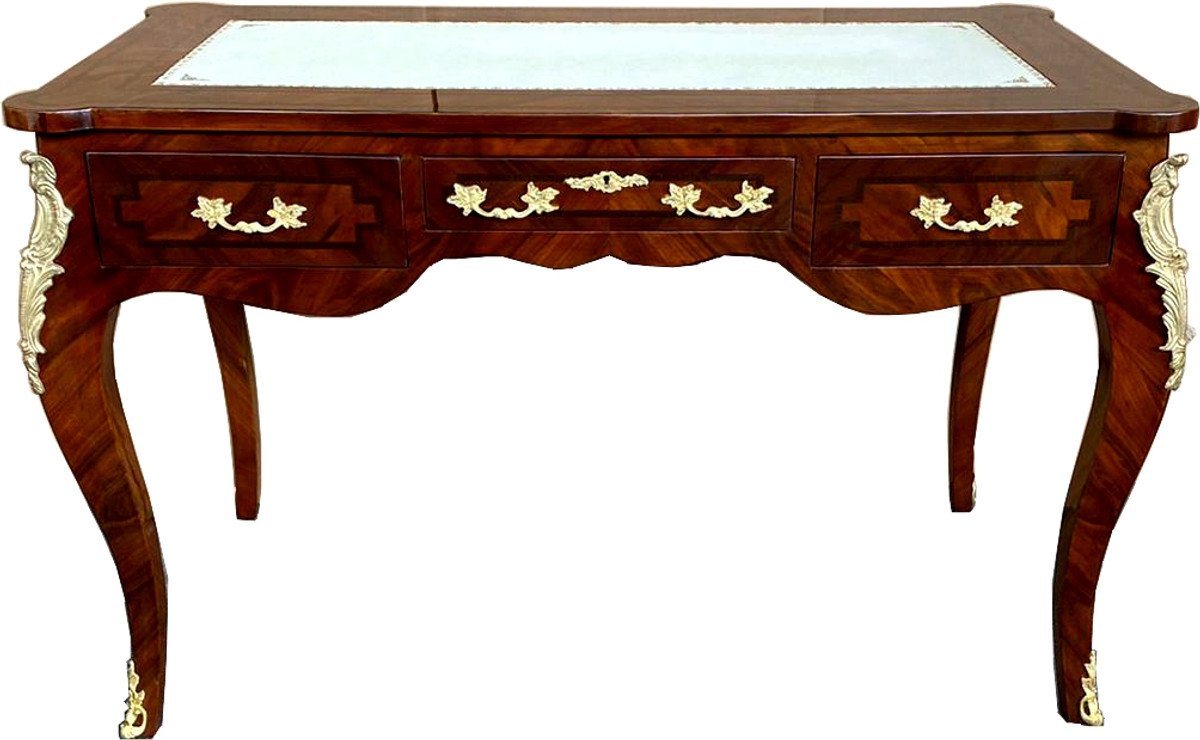Casa Padrino Schreibtisch Barock Schreibtisch - Sekretär Braun - Antik Stil Möbel von Casa Padrino