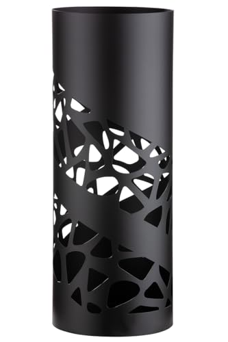 Casablanca dekorativer Schirmständer - aus Metall - Regenschirm Ständer - Farbe: matt Schwarz - Höhe 55 cm - von Casablanca modernes Design