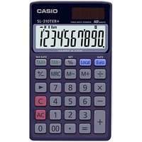 CASIO SL-310TER+ Taschenrechner schwarz von Casio