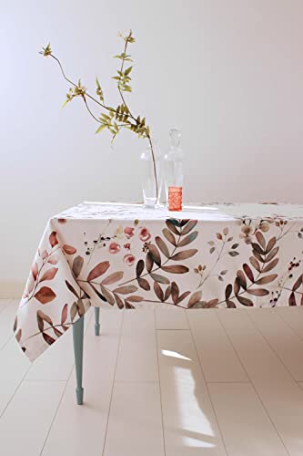 Castilla Textil | Fleckenabweisende Tischdecke aus Stoff Waschbar | zum Verzieren Ihres Tisches | Modell Xally | 145 x 200 von Castilla Textil