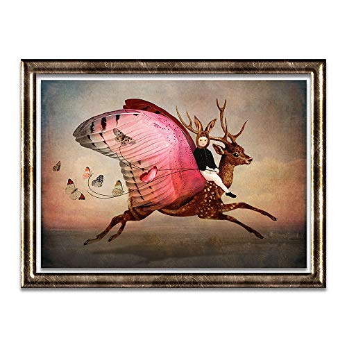 Cathrin Welz-Stein Hochwertiger Kunstdruck Poster Print – Enjoy Ride - Künstlerin A4 - 210mm x 297mm Badezimmer Deko Bilder Wohnzimmer Poster & Kunstdrucke | Lieferung ohne Rahmen von Cathrin Welz-Stein