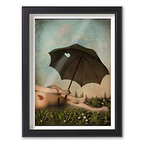 Cathrin Welz-Stein Hochwertiger Kunstdruck Poster Print – Sunshine Tattoo - Künstlerin A3 – 297mm x 420mm Badezimmer Deko Bilder Wohnzimmer Poster & Kunstdrucke | Lieferung ohne Rahmen von Cathrin Welz-Stein