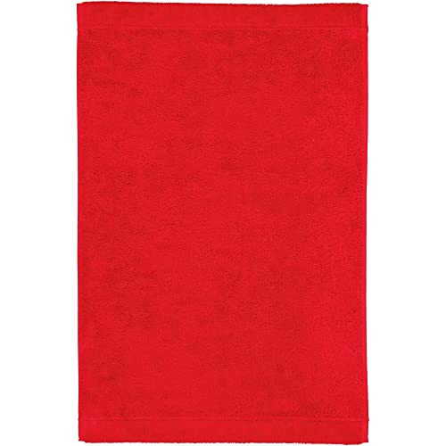 Cawö Home Handtücher Life Style Uni 7007 rot - 203 Gästetuch 30x50 cm von Cawö