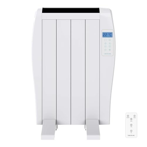 Cecotec Flachheizkörper mit Fernbedienung ReadyWarm 800 Thermal. 600 W, 4 Elemente aus Aluminium, LCD-Bildschirm, 3 Heizungsmodi, Timer, Slim Design, Überhitzungsschutz Overprotect System Cecotec Flachheizkörper mit Fernbedienung ReadyWarm 800 Thermal. 600 W, 4 Elemente aus Aluminium, LCD-Bildschirm, 3 Heizungsmodi, Timer, Slim Design, Überhitzungsschutz Overprotect System von Cecotec