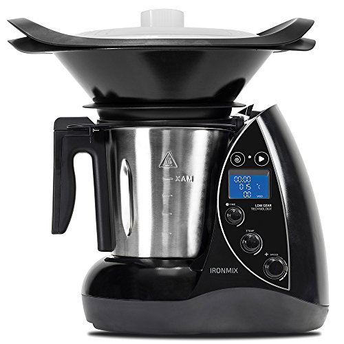 Cecotec Küchenmaschine Ironmix, Kapazität 3,3 l, 22 Funk,12 Geschwindigkeitsstufen, Temperatur bis 120 °C, Timer bis 60 min, Zubehör und Kochbuch Cecotec Küchenmaschine Ironmix, Kapazität 3,3 l, 22 Funk,12 Geschwindigkeitsstufen, Temperatur bis 120 °C, Timer bis 60 min, Zubehör und Kochbuch von Cecotec