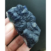 74.9G Schönheit Blau Fluorit & Quarz Crystal Mineral Specimen/China R77 von CelsestialCrystals