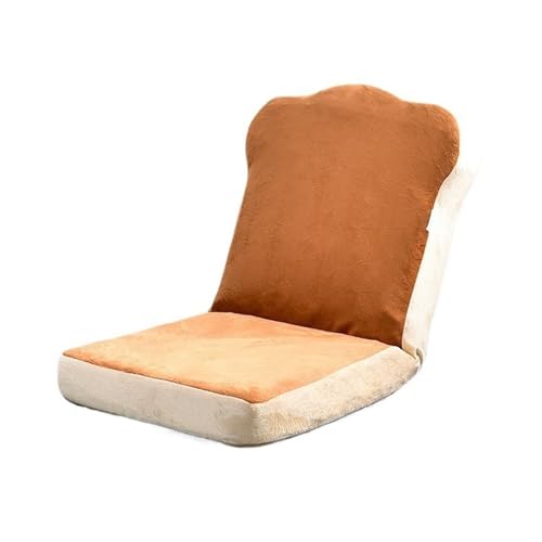 Bodenstuhl, Toastförmiger Bodenstuhl mit Rückenstütze, Lazy Sofa-Rückenstuhl mit 6 verstellbaren Positionen, gepolsterter Schlaf-/Schlafsofa-Liegestuhl, Boden-Gaming-Meditations-Tatami-Stuhl for Erwac von Cenz-888