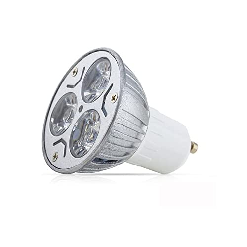 GU10 LED, 3W 210-240 Lumen Leuchtmittel, Kaltweiß 6000K Birne Lampe Spot, ersetzt 25W Halogenlampen, 120° Grad Strahlwinkel Reflektorlampen Nicht dimmbar Spotlight Schlafzimmer Esszimmer Wohnzimmer von Chao Zan